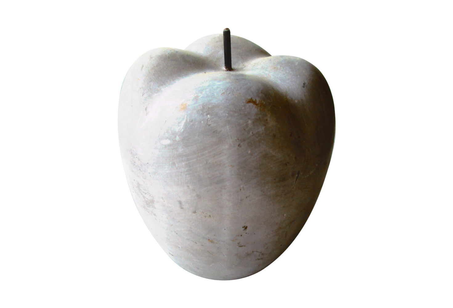 Abstract Representation of a Concrete Apple